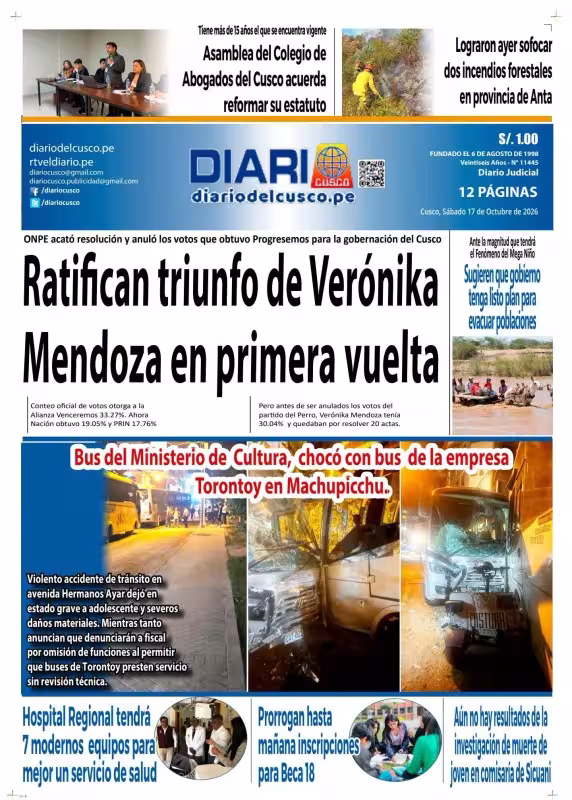 Diario Cusco 17-10