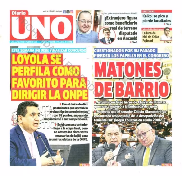 Diario Uno 12-10