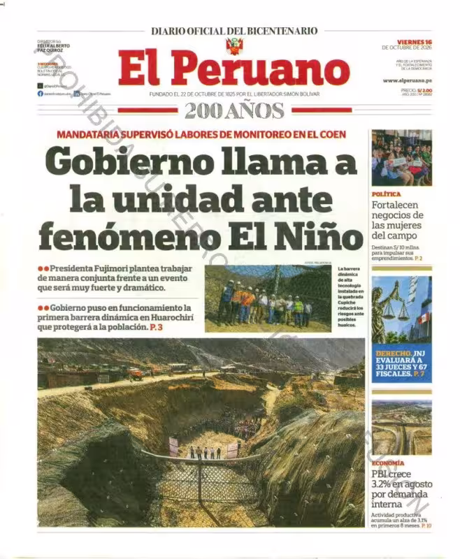 El Peruano 16-10