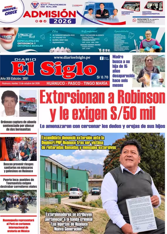 Huánuco El Siglo 13-10