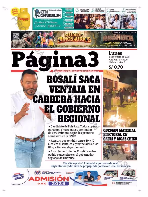 Huánuco Página 3 05-10