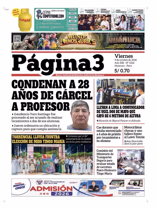 Huánuco Página 3 09-10