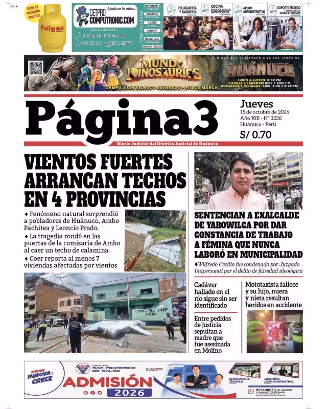 Huánuco Página 3 15-10
