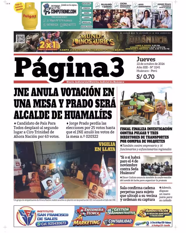 Huánuco Página 3 22-10