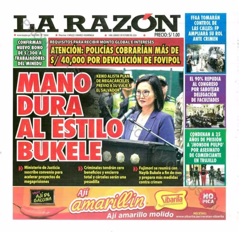 La Razón 03-10