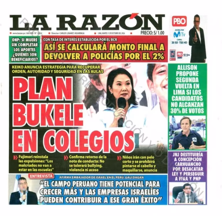 La Razón 13-10