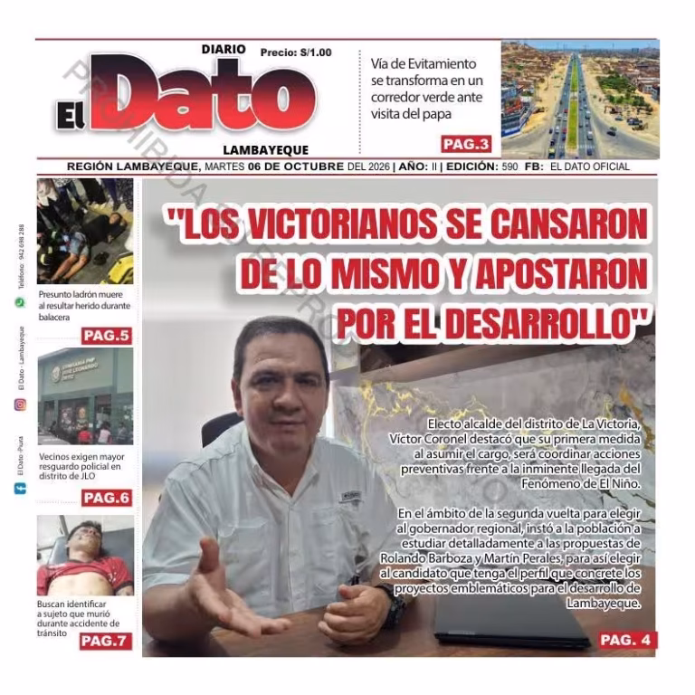 Lambayeque El Dato 06-10