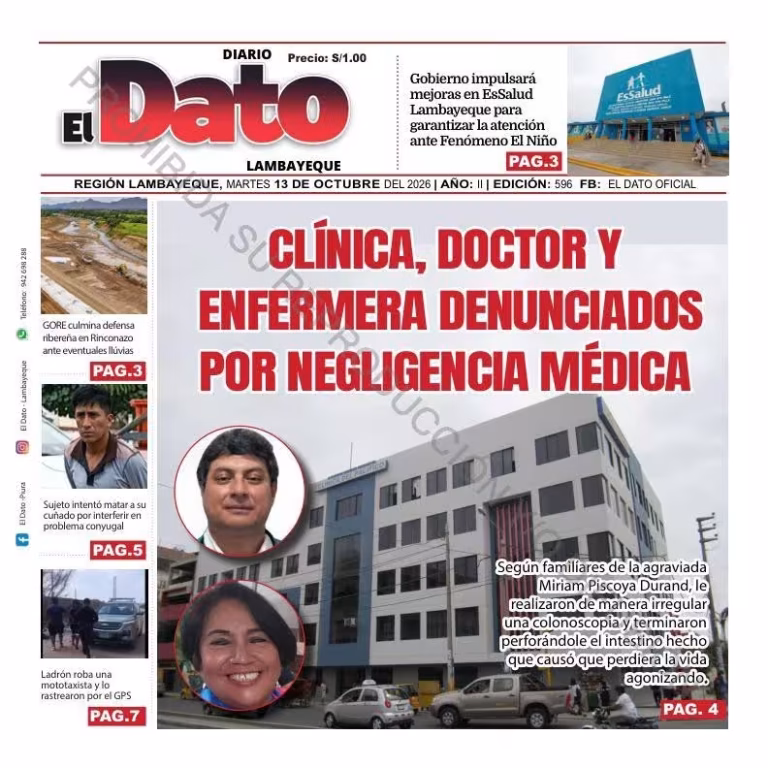 Lambayeque El Dato 13-10