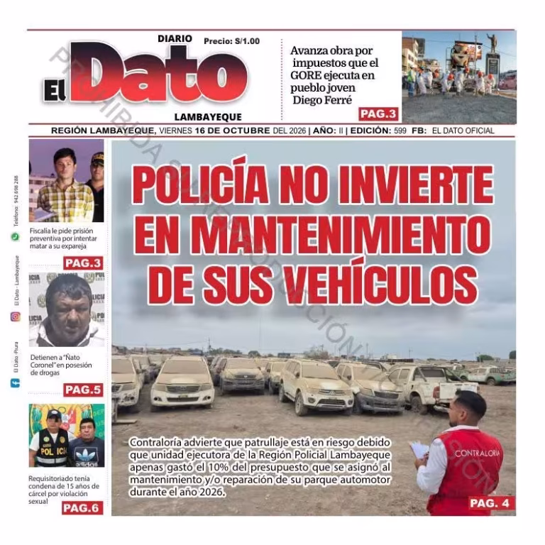 Lambayeque El Dato 16-10