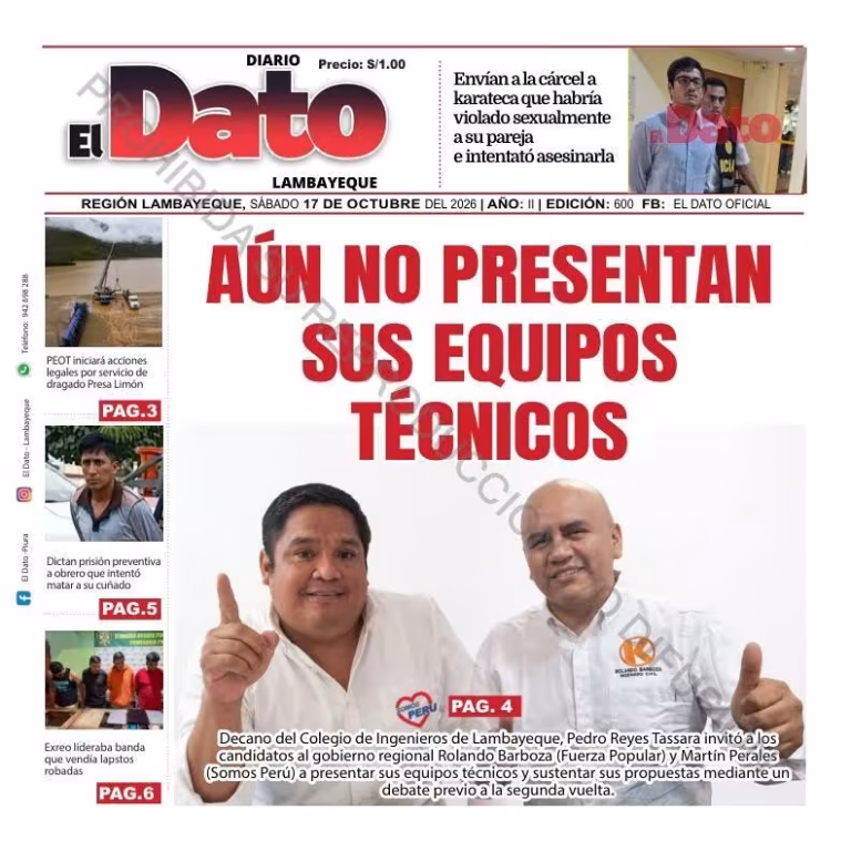 Lambayeque El Dato 17-10