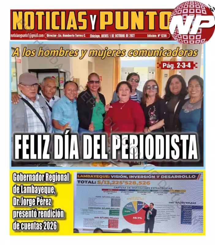Lambayeque Noticias y Punto 01-10