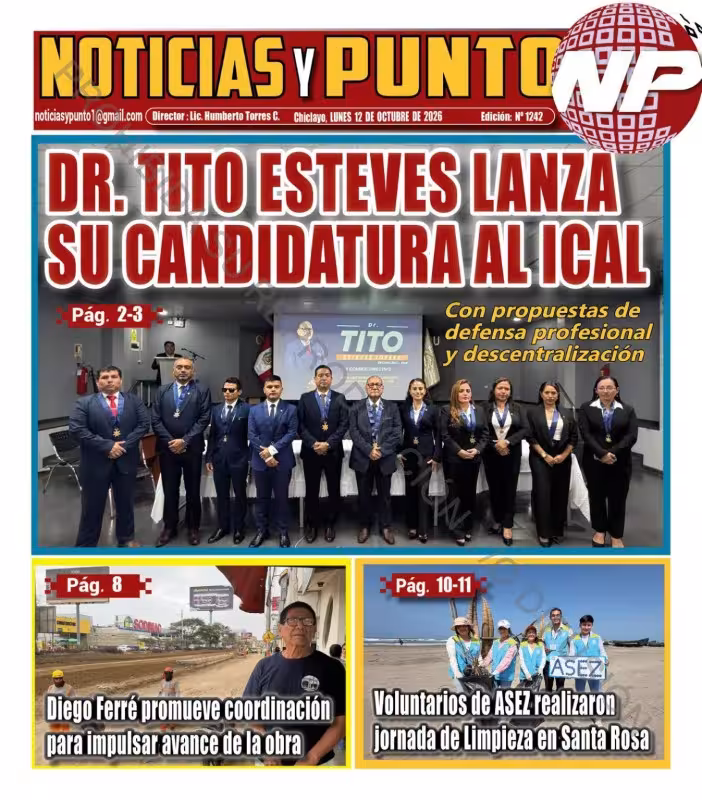 Lambayeque Noticias y Punto 12-10