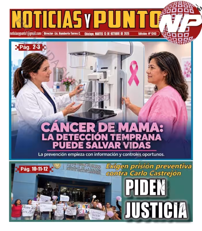 Lambayeque Noticias y Punto 13-10