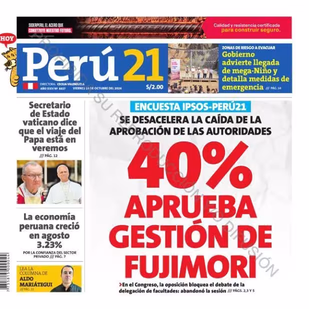 Perú 21 16-10
