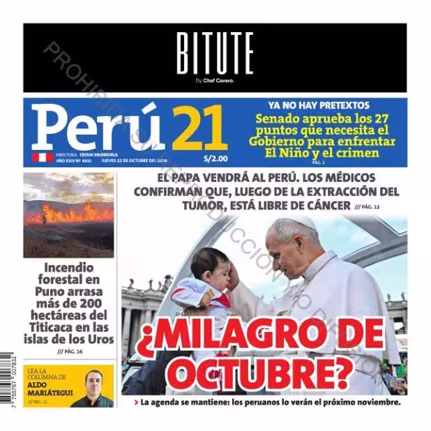 Perú 21 22-10