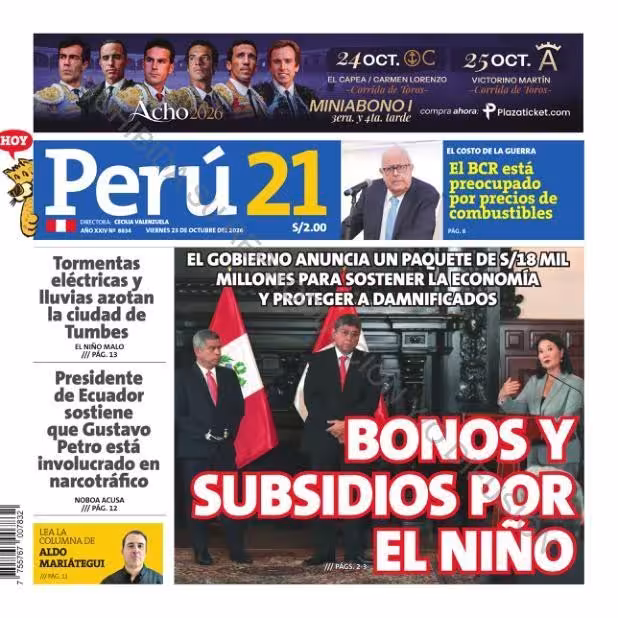 Perú 21 23-10