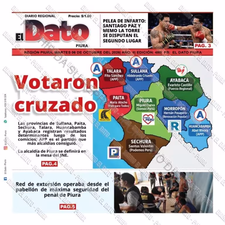 Piura El Dato 06-10
