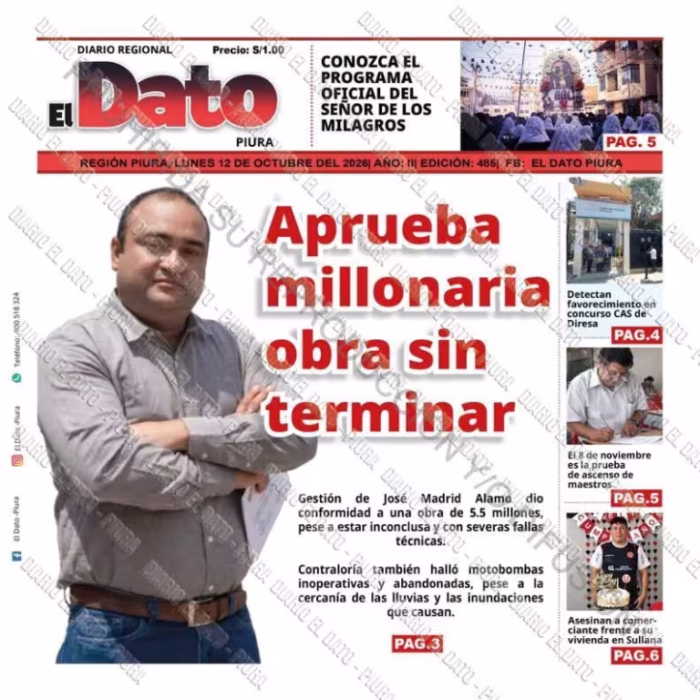 Piura El Dato 12-10