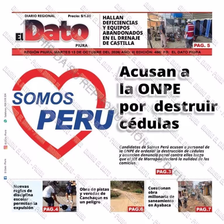 Piura El Dato 13-10