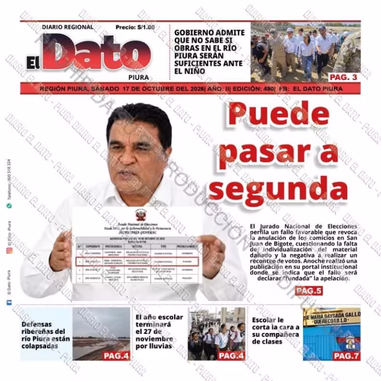 Piura El Dato 17-10