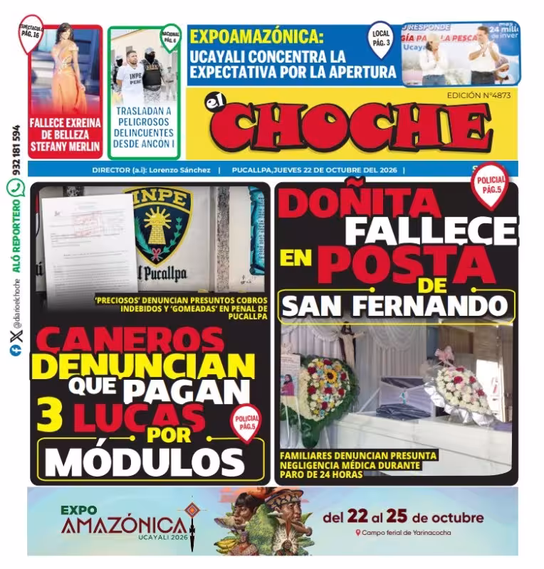 Ucayali El Choche 22-10