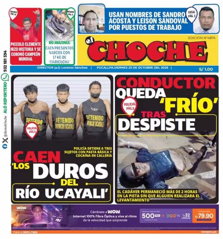 Ucayali El Choche 23-10